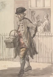 Les cris de Londres - Un vendeur de muffins